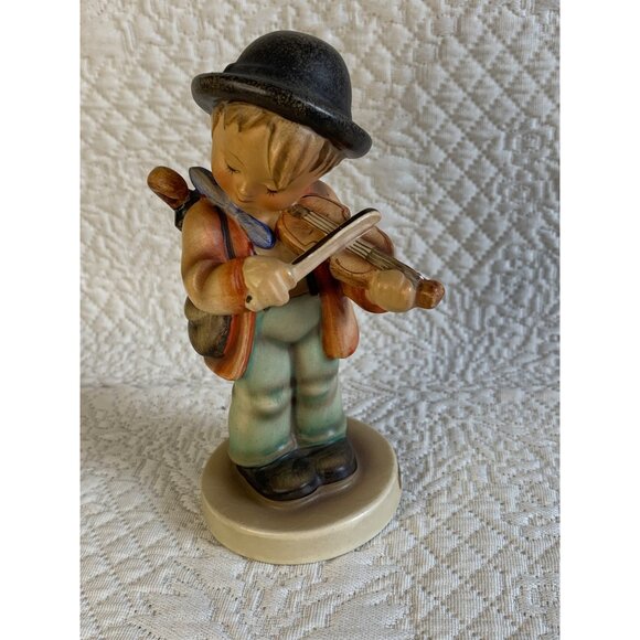 Hummel Goebel Little Fiddler 4 figure 5.25" 1980s - Picture 10 of 12